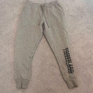 grey Timberland sweatpants size medium